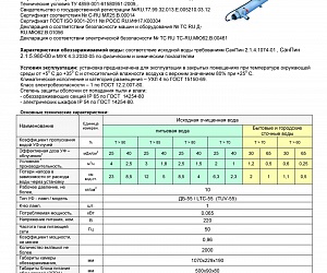 Установка обеззараживания воды УОВ-УФТ-П-3, 3м3/ч